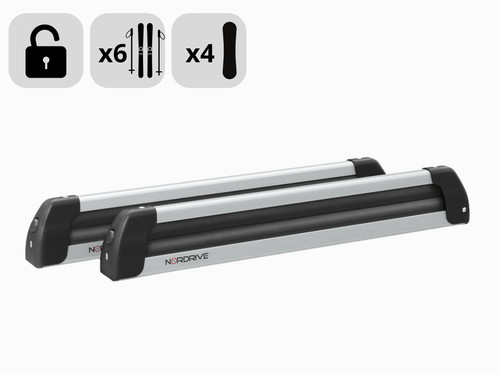 Skiträger auto für balken - skiträger,